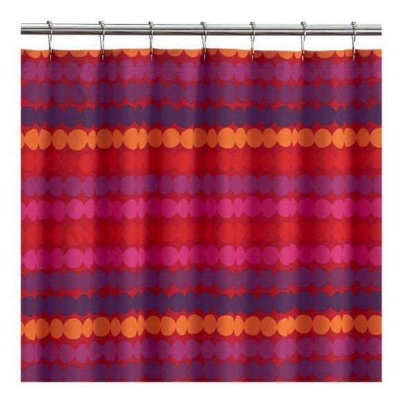 Marimekko Bath Marimekko Shower Curtain Fabric Rasymatto Red Poshmark